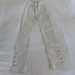 Zara white jeans